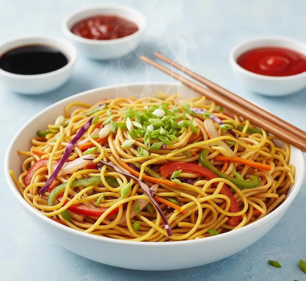 Veg Hakka Noodles